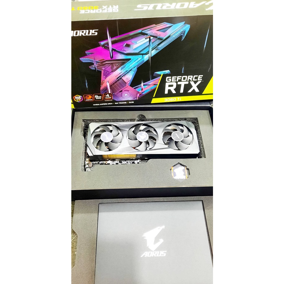 การ์ดจอ AORUS GeForce RTX 3060 Ti ELITE 8G