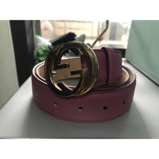 เข็มขัด gucci belt ยาว 34”