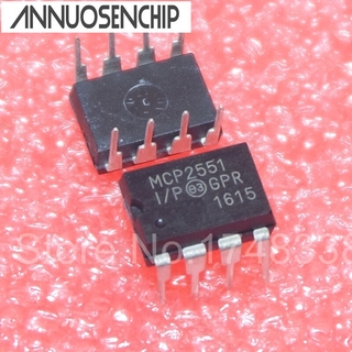 5pcs/lot Mcp2551 Mcp2551-I/P Mcp2551T-I/P Dip-8