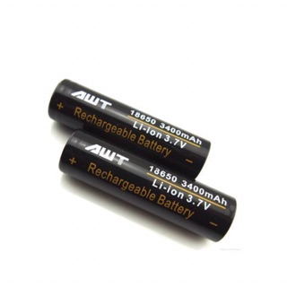 AWT18650 3400mAh 3.7V 10A ของแท้เช็คโค๊ดได้