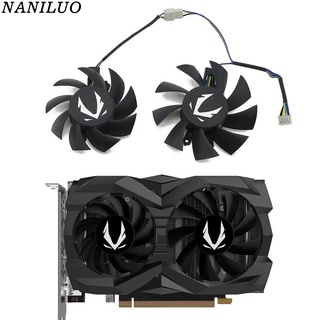 DIY replace Graphics card fan CF7015M12S CF8015H12S 4Pin for ZOTAC GAMING GeForce GTX 1660 SUPER Twin Fan ZT-T16620F-10L