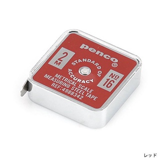 Penco Pocket Measure Red (HGZ111-RE) / ตลับเมตร สีแดง แบรนด์ Penco จากประเทศญี่ปุ่น