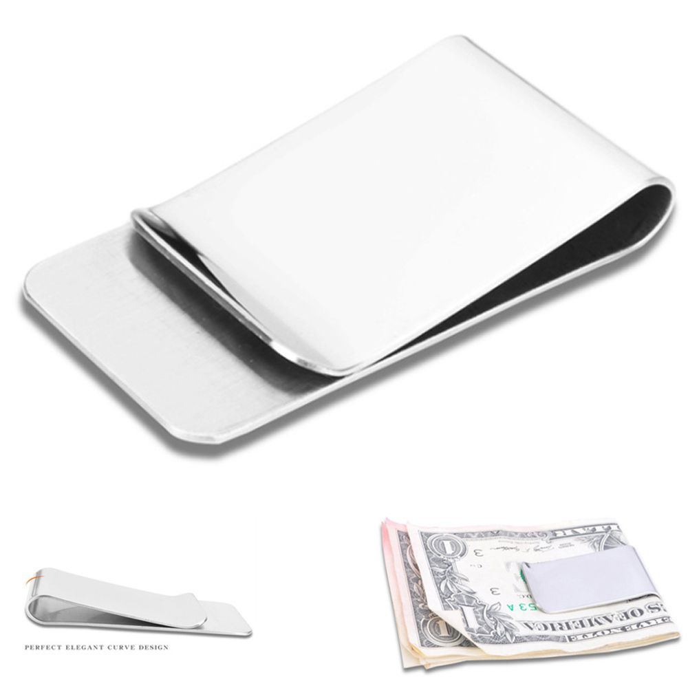 DESMOND Hot Sale Cash Clamp Men Purse Wallet Money Clip Slim Pocket ...