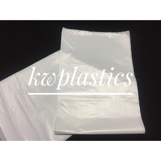 ถุงขยะสีขาวขนาด18x20นิ้ว (3แพค) Garbage bags / Trash bags 23 liter (3 packs set)