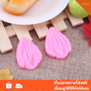 ACT❤2pcs Beautiful 3D Peony Petals​ Silicone Fondant Chocolate Cake Mold DIY Pastry Tool