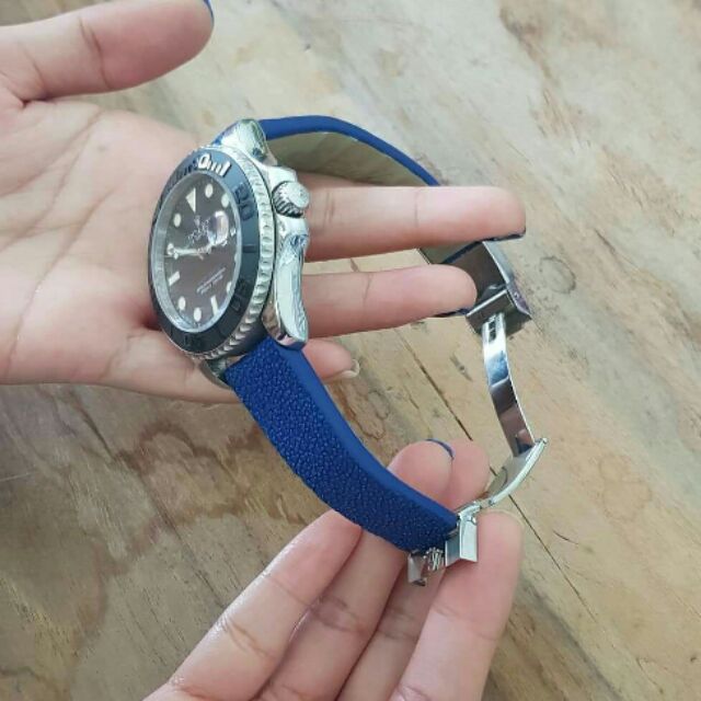 สายนาฬิกา Rolex หนังปลากระเบนแท้