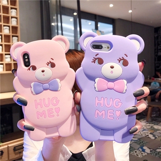 เคสโทรศัพท์มือถือลายการ์ตูนหมีสําหรับ Huawei Y9s Y9 2019 Y9 Prime 2019 Nova 7i Nova 5T Nova 4 4e Nova 3 3i Nova 6 Nova 7 Nova 7 Pro Y6 Prime 2018 Y5 2019 P20 / P20 Pro / P30 / P30 Pro P30 Lite Honor 8X Honor 10 lite