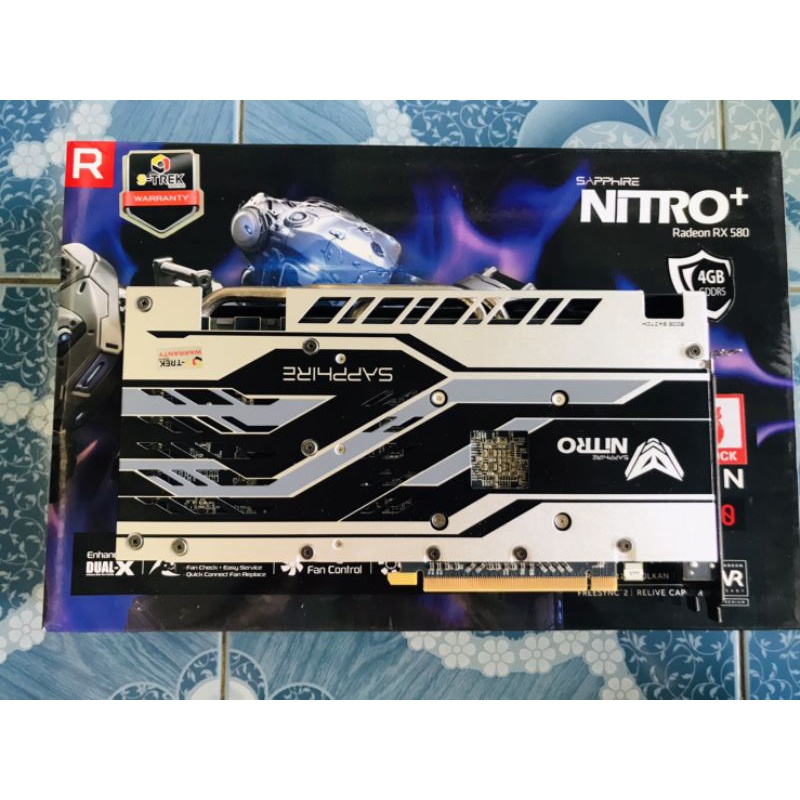 SAPPHIRE NITRO+ Radeon™ RX 580 4GB มือสอง