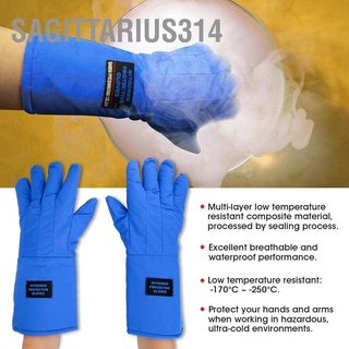 Sagittarius314 ถุงมือไนโตรเจน ยาว 38 ซม. กันน้ํา ทนอุณหภูมิต่ํา
