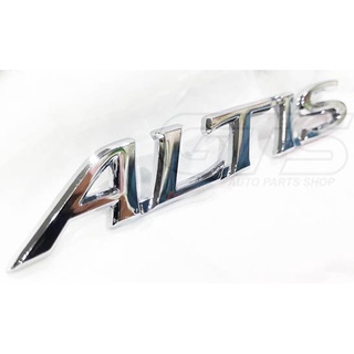 โลโก้ ALTIS LOGO ALTIS ชุปโครเมี่ยม ใส่ Altis แอลติส มีบริการเก็บเงินปลายทาง