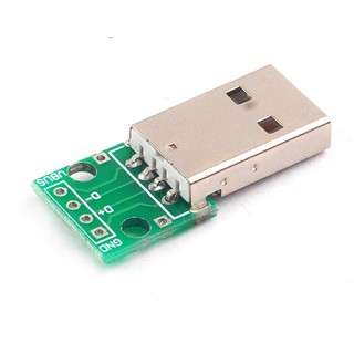 Male USB to DIP Adapter Converter 4 pin for 2.54mm PCB Board DIY Power Supply For Arduino