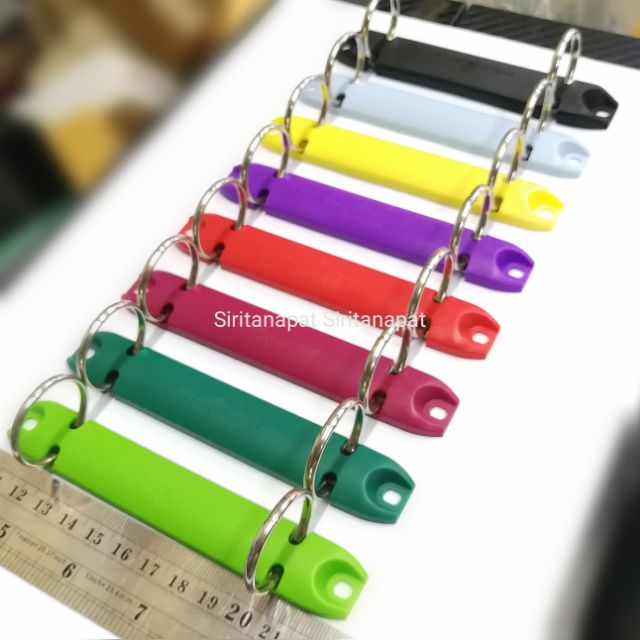 ปลีก/ส่ง ห่วงแฟ้ม 11.2" 4 ห่วง ตัวดี  2 ซม.,1" ,1.5" (แถมหมุดตอกประกอบ)