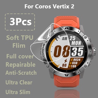 ฟิล์ม Coros Vertix 2  ฟิล์ม ฟิล์มป้องกัน ฟิลม์ใสกันรอยหน้าจอ สำหรับ Coros Vertix2  ฟิล์มป้องกัน ฟิล์ม Coros Vertix ฟิล์ม