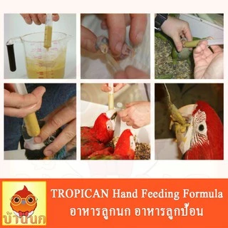 Tropican (แบ่งชั่ง) อาหารลูกป้อน อาหารลูกนก อาหารนก สำหรับนกทุกสายพันธุ์