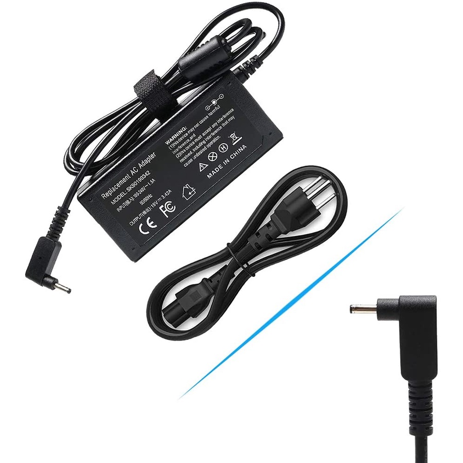 19V 3.42A 65w อะแดปเตอร์โน้ตบุ๊คสายชาร์จสําหรับ Acer Chromebook Series CB3-111 CB3-532 C720 C720P C7