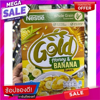 NESTLE Gold Honey &amp; BANANA flakes ฮันนี่ โกลด์ บานาน่า เฟลกส์ NESTLE Gold Honey &amp; BANANA flakes Honey Gold Banana flakes