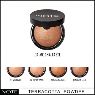 NOTE COSMETICS TERRACOTTA POWDER 04 MOCHA TASTE