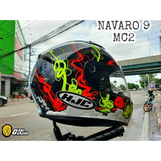 หมวกกันน็อค HJC รุ่น CS-15 NAVARRO 9 MC2