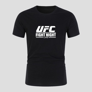 ใหม่ เสื้อยืดแขนสั้น ผ้าฝ้าย พิมพ์ลาย UFC Ultimate Fighting Championship ศิลปะการต่อสู้ สําหรับผู้ชายสามารถปรับแต่งได้