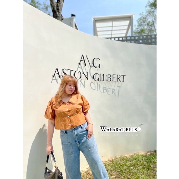 New❗️เสื้อ​เชิ้ตคอระบายแขนตุ๊กตา น่ารักหวานๆ #เสื้อผ้าbigsize #เสื้อผ้าplussize #เสื้อสาวอวบอ้วน #เส