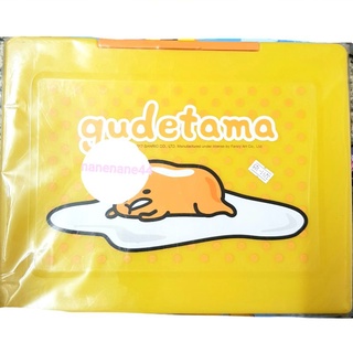 Gudetama กล่องแฟ้มเอกสาร ลิขสิทธิ์แท้ Sanrio Hard Case