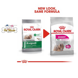 Royal canin Mini Exigent พันธุ์เล็ก ช่างเลือก เลือกกิน กินยาก อายุ 10 เดือนขึ้นไป ขนาด1กิโลกรัม