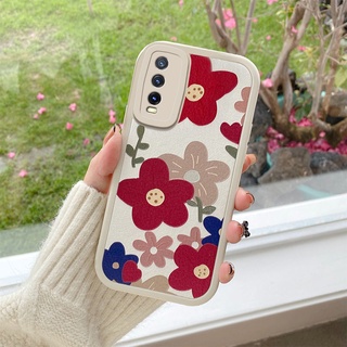 เคสโทรศัพท์มือถือหนัง กันกระแทก ลายตาโต สําหรับ Vivo Y20S V2029 V2027 v2026