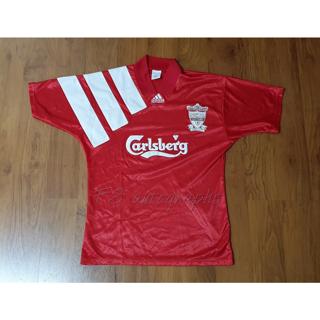 เสื้อเหย้าแท้ Original Liverpool 1992/1993 ตัวครบรอบ 100 ปีสโมสร
