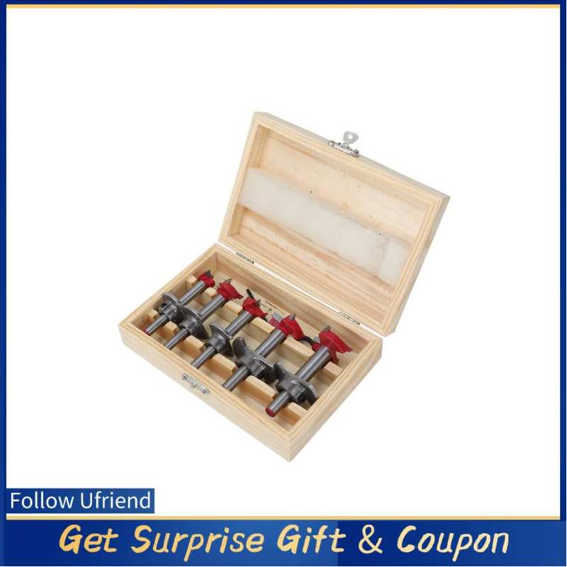 5pcs Home Forstner Wood Drill Bit Set Hole Saw Cutter Wood Tools with ...