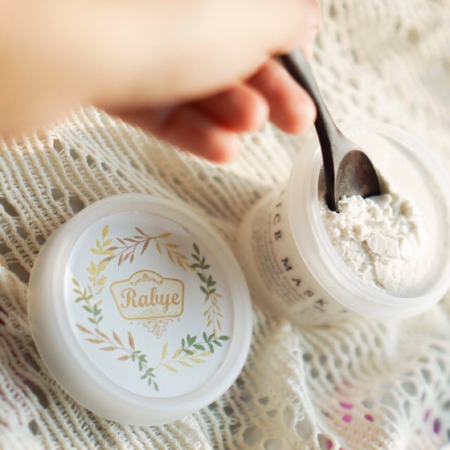 ส่งฟรี‼️ มาร์ค&สครับข้าว (Rice mask& Scrub) Rabye