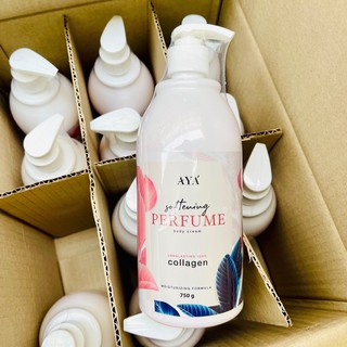 AYA PERFUME Collagen ครีมบำรุงผิว เนื้อครีมเข้มข้น หอมติดทนนานตลอดวัน ขนาด 750g.