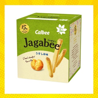 มันฝรั่งแท่งอบกรอบจากญี่ปุ่น Calbee Jagabee Light taste BOX 80g