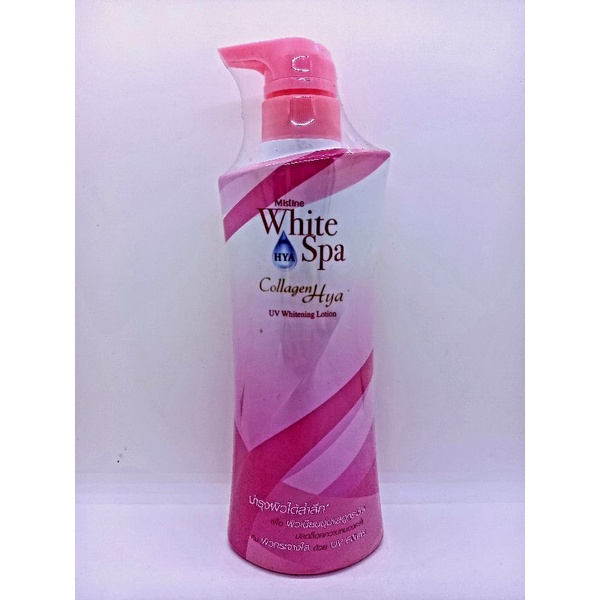 Mistine White spa Collagen HYA UV Whitening lotion มิสทีน ไวท์สปา คอลลาเจน ไฮยา ยูวี ไวท์เทนนิ่ง โลช