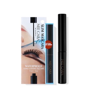 Nee Cara Slim Mascara #N609 : นีคาร่า สลิม มาสคาร่า หัวเล็ก x 1 ชิ้น beautybakery