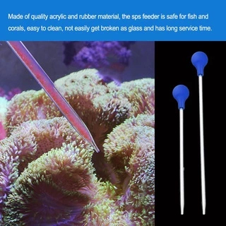 Choo1/2/3/5 หลอดให้อาหารปะการังตู้ปลาสํานักงานตู้ปลา Corals Feeders อะคริลิคน้ําเค็มปิเปตตู้อาหารหยดยาว Aquaria