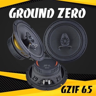 ลำโพงแกนร่วม GROUND ZERO GZIF 6.5 165 mm / 6.5″ 2-way coaxial speaker system