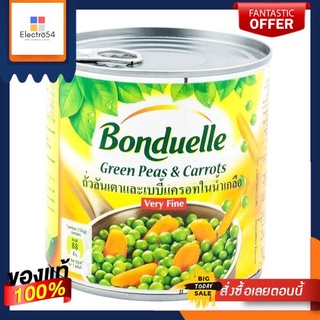 บอนดูเอลถั่วและเบบี้แครอท 400 กรัม/Bonduelle Peas &amp; Baby Carrot 400g(แพ็ค2)Bonduelle Peas &amp; Baby Carrot 400g/Bonduelle P