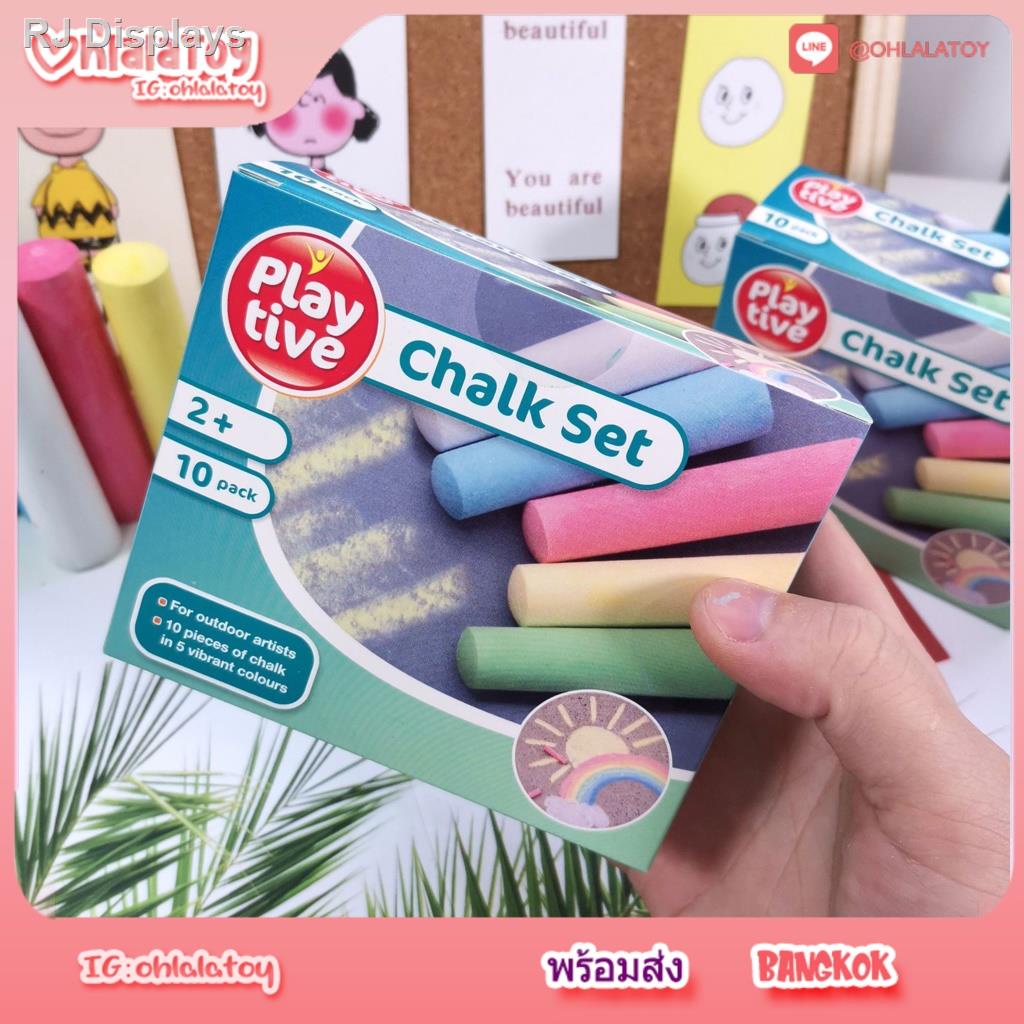 5 Pack Sidewalk Chalk for Kids Toddlers 60 PCs Sidewalk Chalk