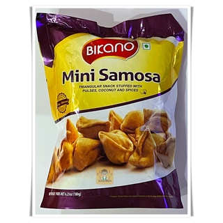 มินิ ซาโมซ่า สำเร็จรูปจากประเทศ อินเดีย ยี่ห้อ Bikano (200 กรัม) -- Bikano - Mini Samosa (200 Grams)