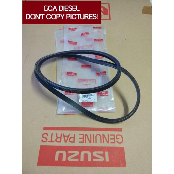 สายพานพัดลม ac isuzu dmax 4JK 4JK1 MUX