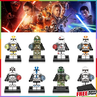 Utapau Clone Trooper ฟิกเกอร์ Star Wars Commander Appo Neyo Gree ขนาดเล็ก