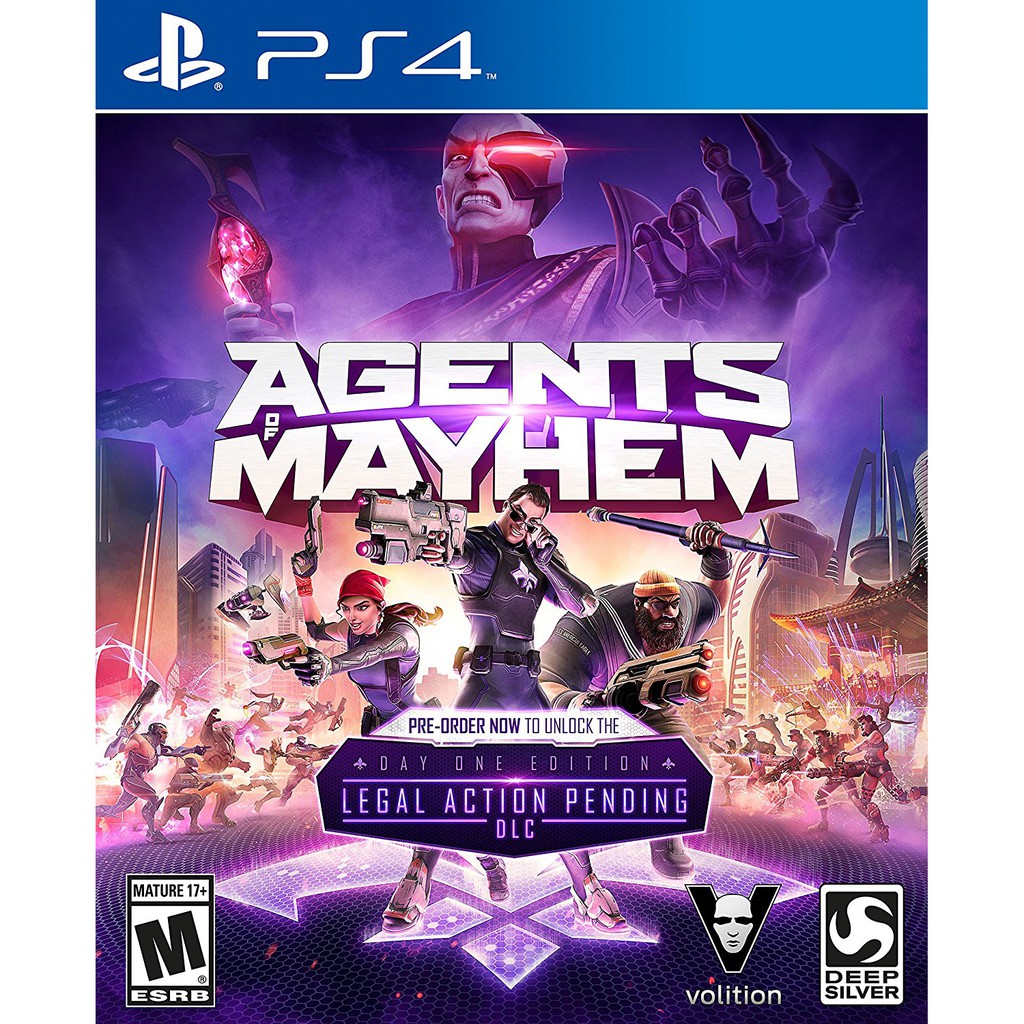 PS4 มือสอง : AGENTS OF MAYHEM