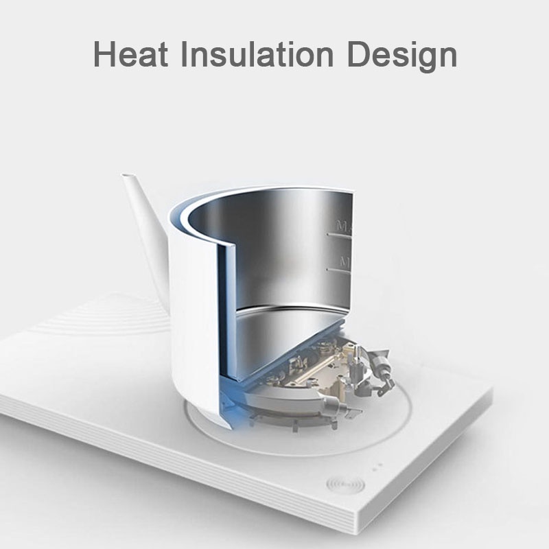 New Household Thermal Insulation Electric Water Tea Kettle 1000W ...