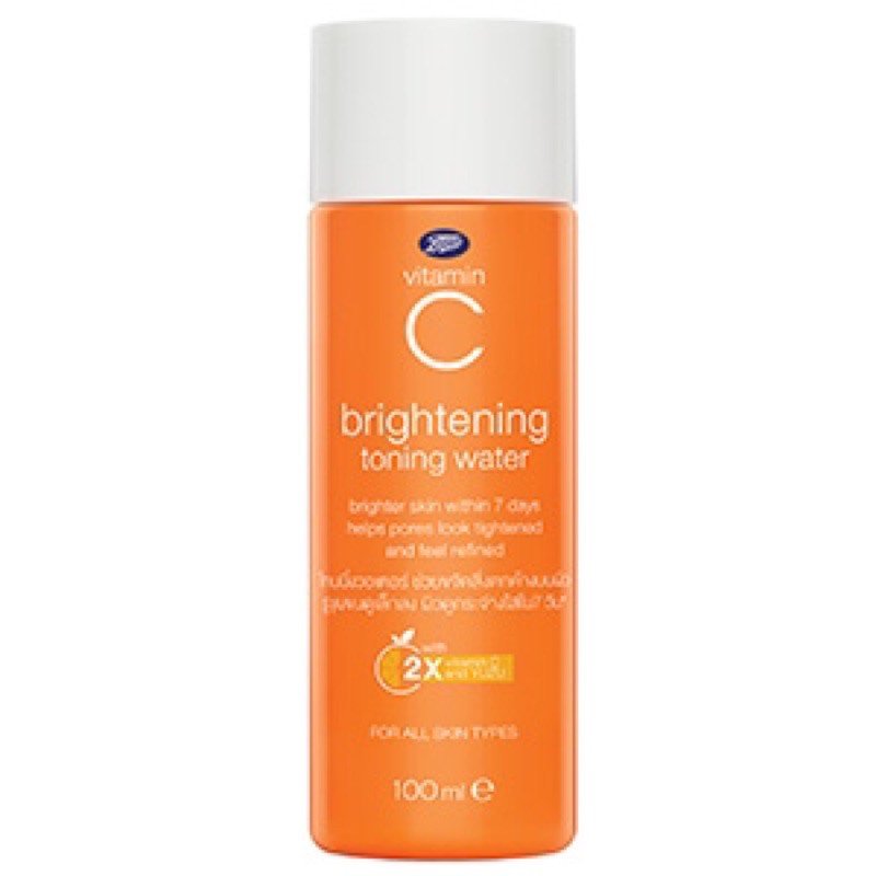 🔥แท้/พร้อมส่ง🔥 โทนเนอร์ Boots Vitamin C Brightening Toning Water