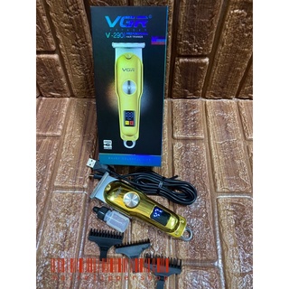 ปัตตาเลี่ยนตัดเเต่งทรงผม เเบบไร้สาย VGR รุ่น V-290 สีทอง