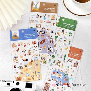 Sticker Little things สติกเกอร์ขนาดมินิน่ารักสุด ตกแต่งสมุดจด DIY