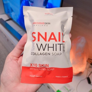 สบู่สเนลSnail body white collagen soap