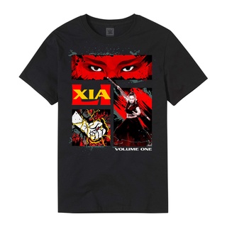 เสื้อยืดแขนสั้น พิมพ์ลาย Xia Li "Volume One Fist" แฟชั่นสําหรับผู้ชาย 2022S-5XL