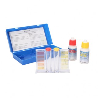 ชุดวัดค่าคลอรีน pH สำหรับสระว่ายน้ำ Swimming Pool Test Kit  แม่นยำสูง ใช้งานง่าย