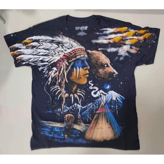 เสื้อยืดLiquidblue ลายอินเดียนแดง ลิขสิทธิ์แท้